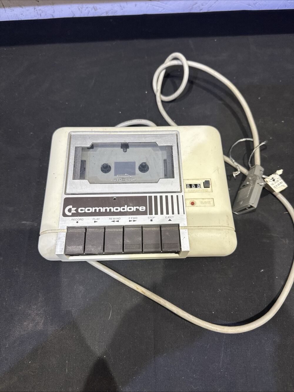 COMMODORE Vintage C2N-A JAPAN CASSETTE PLAYER FOR COMPUTER